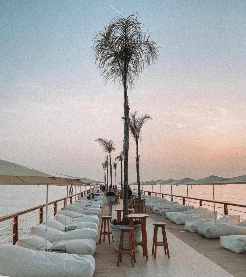 Klajdi Resort & Spa Golem  Ngoại thất bức ảnh Sunset at the beach